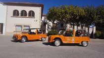 Mehari route between vineyards with wine tasting 40min Barcelona