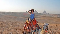 Day tour to Giza-sakkara-Memphis with camel ride with sound and light show evening