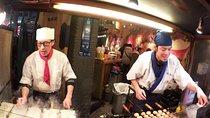 Evening Street Food Hopping Tour in Downtown Osaka