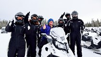 Yellowstone Old Faithful Full-Day Snowmobile Tour from Jackson Hole