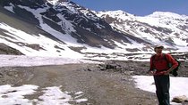 Santiago: Full day Trekking to El Morado glacier, include hot springs entrance.