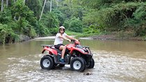 Bali Atv Quad Bike Through Tunnel and Waterfall