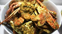 Sri Lankan crab curry feast in a local home, in the heart of Colombo