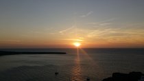 Blue Dome and Oia Sunset Small Group Transfer
