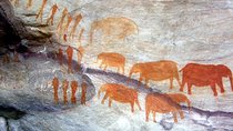 Drakensberg Giant's Castle Cave Art & Mandela Capture Site Tour from Durban