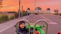 Mini-Car Sunrise Tour in Hollywood with Breakfast Sunny Day Scoot