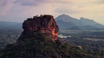 Sigiriya Rock and Dambulla Cave from Sigiriya 