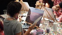 Tuesday Paint and Sip Art Sessions Brisbane