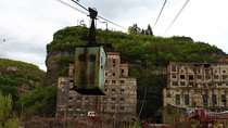 Chiatura. Soviet Past in the present. + Katskhi pillar