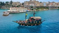 Minicruise around the coastline of Corfu Town with Pirate ship 75 min