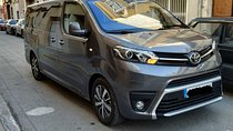 Private Transfer Madrid Barajas Airport to Madrid in Vans up to 7 Passengers