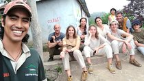 2 days 1 night tour - in Trompito, I meet indigenous community Kogui Uldezhaxa.