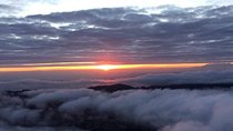 Sunrise treeking mount batur