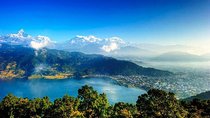 world peace stupa Hiking from lakeside