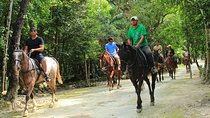 Horseback, Ziplines and Swim in a Cenote