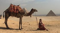 a camel ride in Sunset, with dinner Sound&Light Show at Giza Pyramids