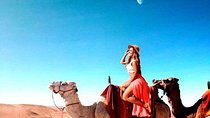 Magical dinner on sunset in Agafay desert and Camel Ride