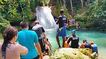 Blue Hole Falls & White River Tubing from Falmouth Jamaica
