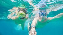 Snorkeling in Cabo San Lucas on 35' Sea Amore Trimaran