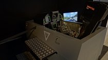 F / A-18 fighter jet flight simulator in Zurich