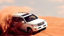 Private Desert Safari With Sand Boarding Quad bike and Camel Ride BBQ Dinner