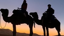 Magical dinner in Agafay desert Sunset with camel Ride