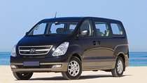 Private van hire with driver for 10 hours in Abu Dhabi