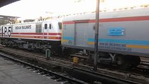Taj Mahal by Superfast Gatimaan Express Train