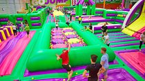 GOjump MEGAPARK Kraków-Sikorki 1h ticket: GOair Inflatable Park