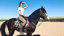 Horse riding in the desert of Marrakech