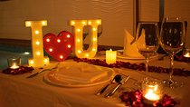 Instagram Photoshoot With Romantic Dinner Date - Candlelight by the poolside