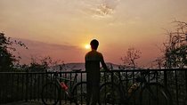 Cycle the Floating Village & Sunset Cruise