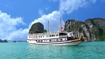 Halong bay deluxe cruise 2Days/1night: Kayaking, swimming, cave, mountain, meals