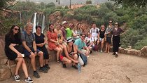From marrakech :Ouzoud waterfalls ;local guide. Cruise boat