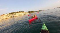 Kayaking to the island Prvić