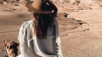 Camel ride in the desert of Agafay