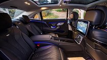 Half day luxury car with driver at disposal in Lyon