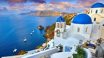 Shared Diamond Morning Trip of Santorini via Hot Springs & White Beach