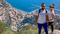 Positano from the above, accrossing the holey mountain