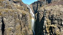 Glymur upstream hike with hot pot chill