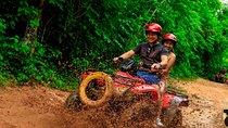 Half-Day ATV Zipline and Swimming Adventure in Riviera Maya