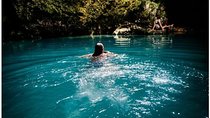 Blue Hole Mineral Spring plus Weed Farm Combo Tour with Transportation