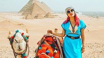 Giza Pyramids by Camel