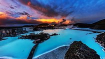 Unique bathing in an Icelandic hot springs at the Blue Lagoon