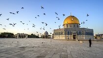Jerusalem Temple Mount & Dome of the Rock from Tel Aviv 