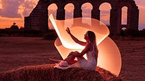 Magical Light Painting Photoshoot in Rome 