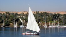Visit to Edfu temple by train and Luxor west bank, lunch and Felucca
