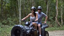 From Playa del carmen Experience ATV (Shared) Zipline & Cenote- Includes lunch 