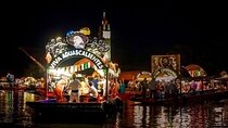 Incredible Amphibious Vehicles with Ziplines and Mexican Festival at night