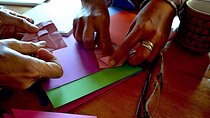 African Origami & Origami Earrings class
